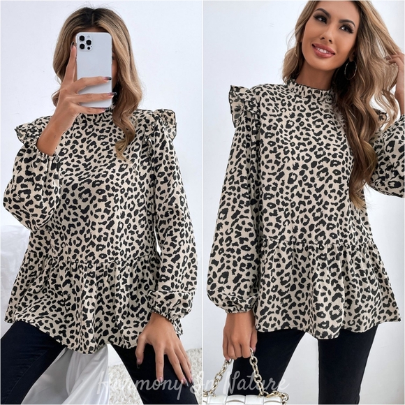 Spot On Ruffled Blouse - Picture 4 of 10